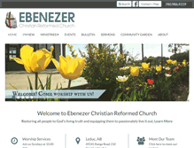 Tablet Screenshot of ebenezercrc.com